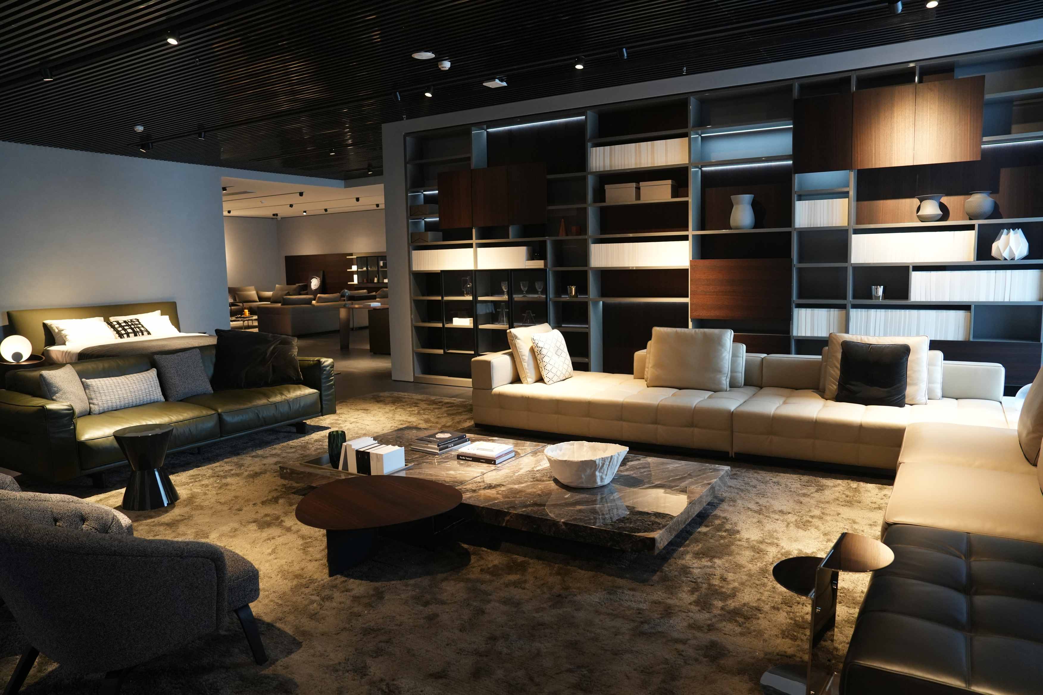 MODERN MINIMALIST HOME LIVING SCENES